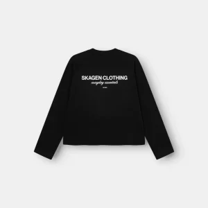 Everyday Essential Raglan Longsleeve Black dame