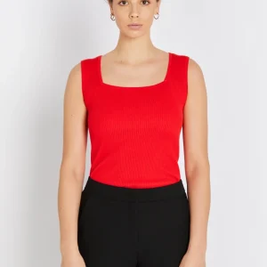 RDFNoa reverse strik top - Mars red