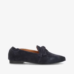 LUMIÉ S - Blå ruskind - Loafers Dame